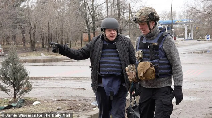 Борис Джонсон відвідав позиції ЗСУ на Запоріжжі та написав репортаж