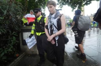 В Лондоне – массовые аресты во время акции против запрета палестинской группы