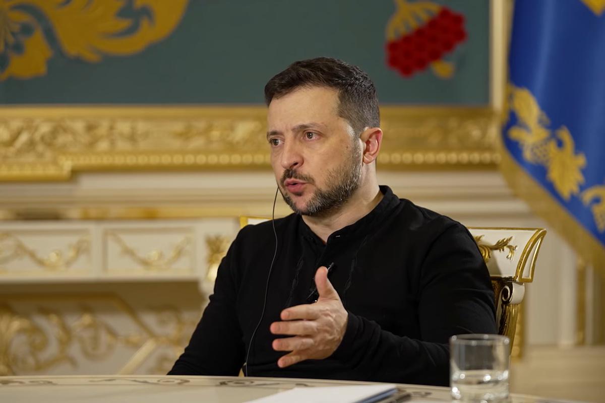 Зеленський назвав теми, які хоче обговорити з Путіним / скріншот