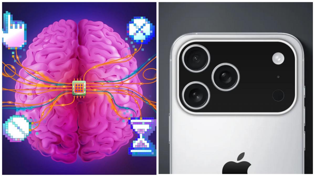 Apple працює над нейроінтерфейсом спільно з Synchron / Колаж УНІАН, фото - Apple, MIT