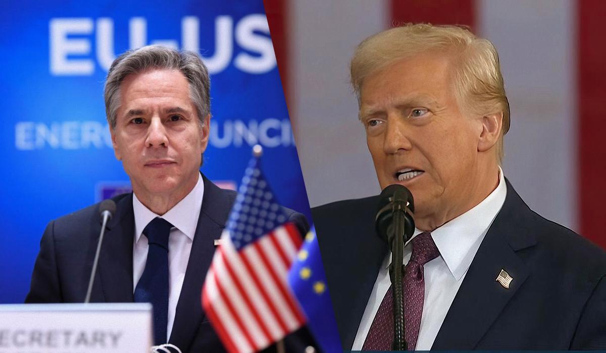 За словами Блінкена, Європа стрімко втрачає довіру до США / Колаж УНІАН, фото - European Union, скріншот