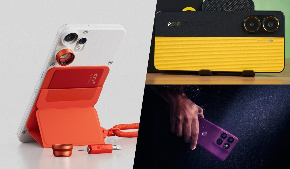 5 найкращих смартфонів до 15 000 грн: від хітового Xiaomi до новітнього CMF / колаж УНІАН, фото Nothing, Xiaomi, Moto
