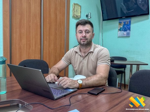 Борис Пахолюк, директор комунальної установи «Агенція розвитку міста» Житомирської міської ради. / © Житомирська міська рада