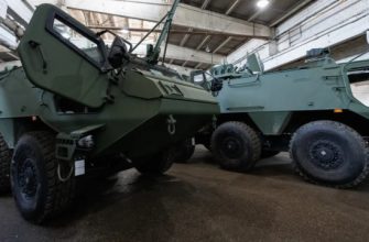Латвія надала Збройним силам України бронетранспортні засоби Patria