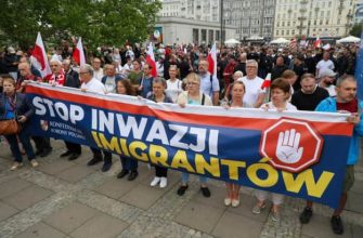 В Варшаве прошла масштабная акция протеста против миграционной политики