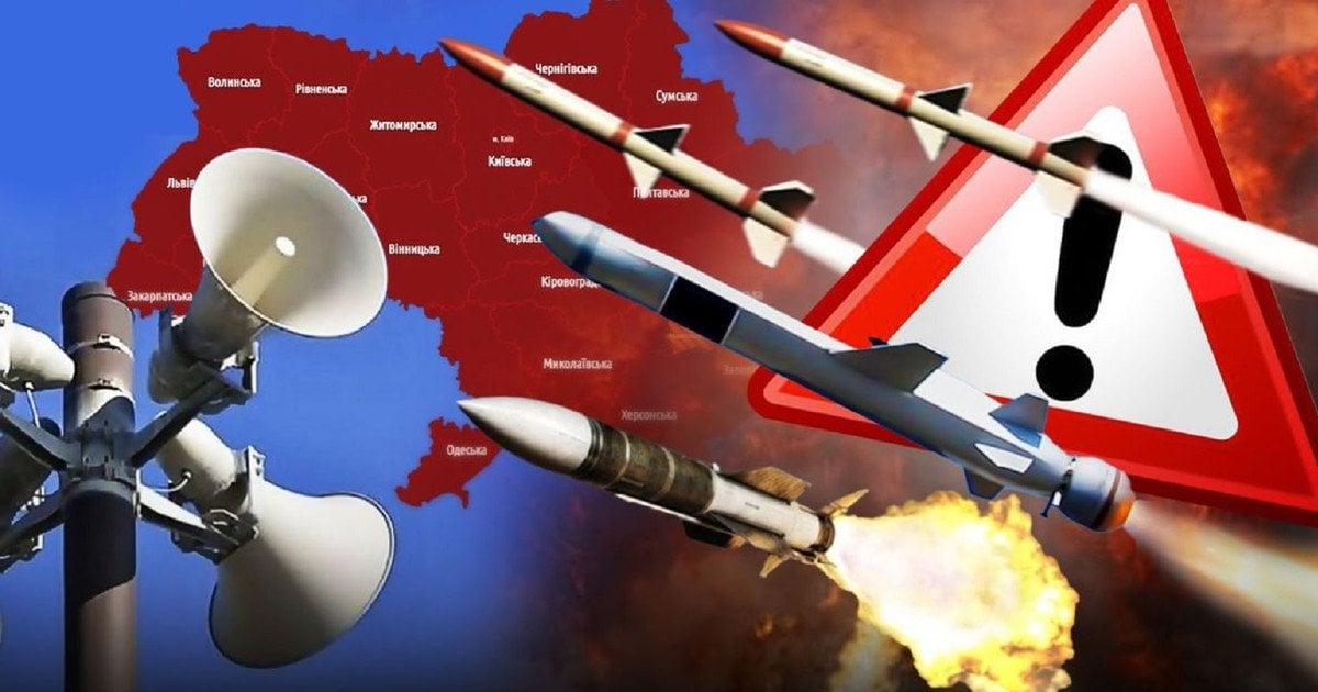 У Києві та в ряді регіонів оголошено повітряну тривогу