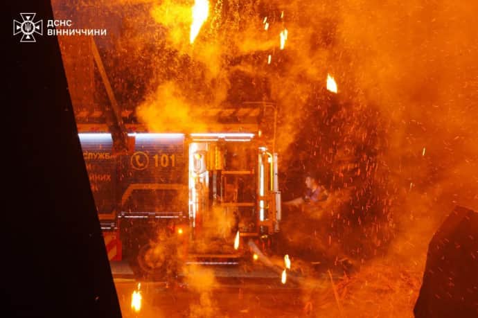 Російські сили здійснили масштабний обстріл Вінниці: пошкодження цивільної інфраструктури, 8 постраждалих