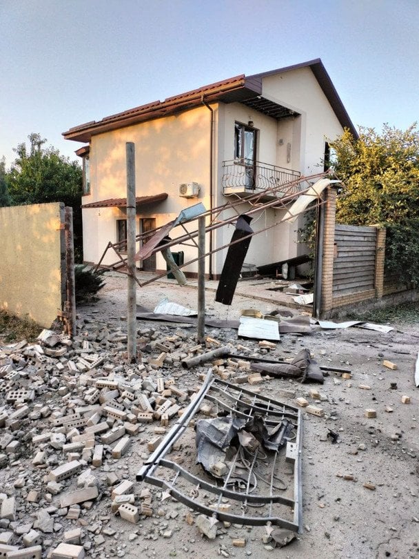 Наслідки російської атаки на Дніпропетровську область / © Сергій Лисак, голова Дніпропетровської ОВА.