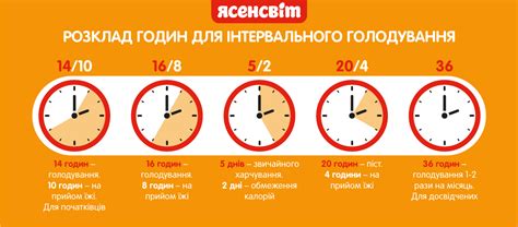 Інтервальне голодування — схеми харчування, корисні властивості та обмеження