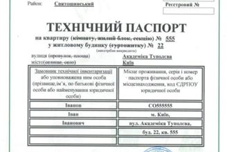Технічний паспорт на квартиру — де замовити та ціни