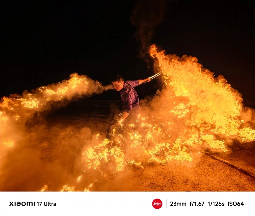 Xiaomi 17 Ultra знімає феєрверк з дрона та демонструє себе з різних ракурсів у офіційних відеоматеріалах